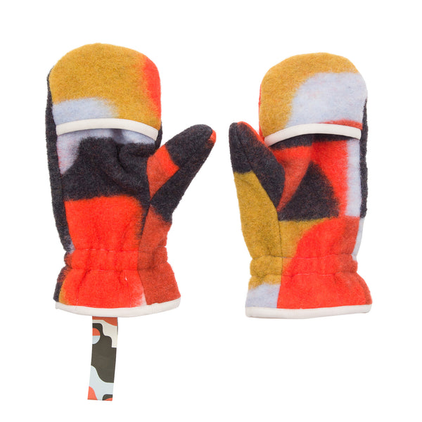 Folk x Speedo Fleece Mittens - Wave Jacquard