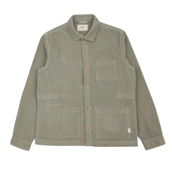 Assembly Jacket - Olive Chunky Cord