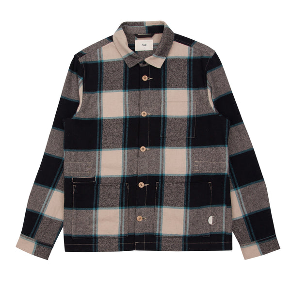 Assembly Jacket - Alpine Green Blanket Check
