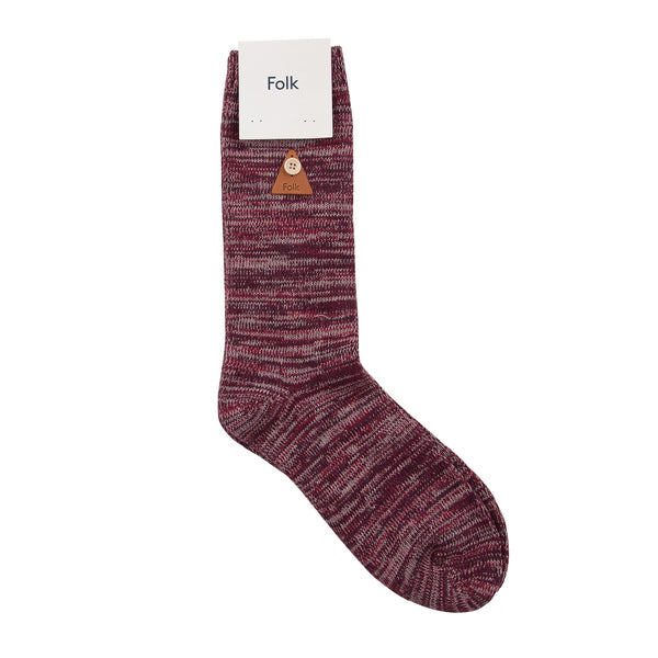 Melange Socks - Pomegranate Mix