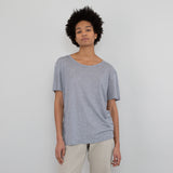 Folk | Slouch Tee - Grey Melange