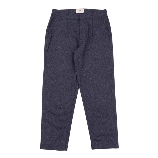 Signal Pants - Navy Wool Melange