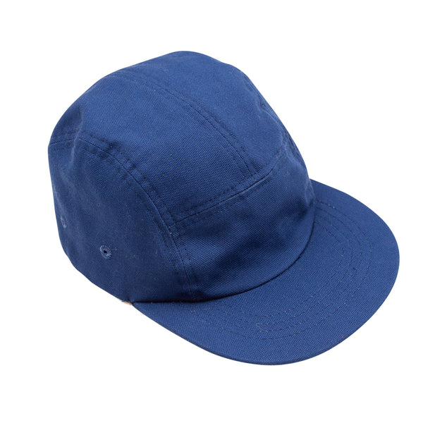 5 Panel Cap - Prussian Blue Canvas