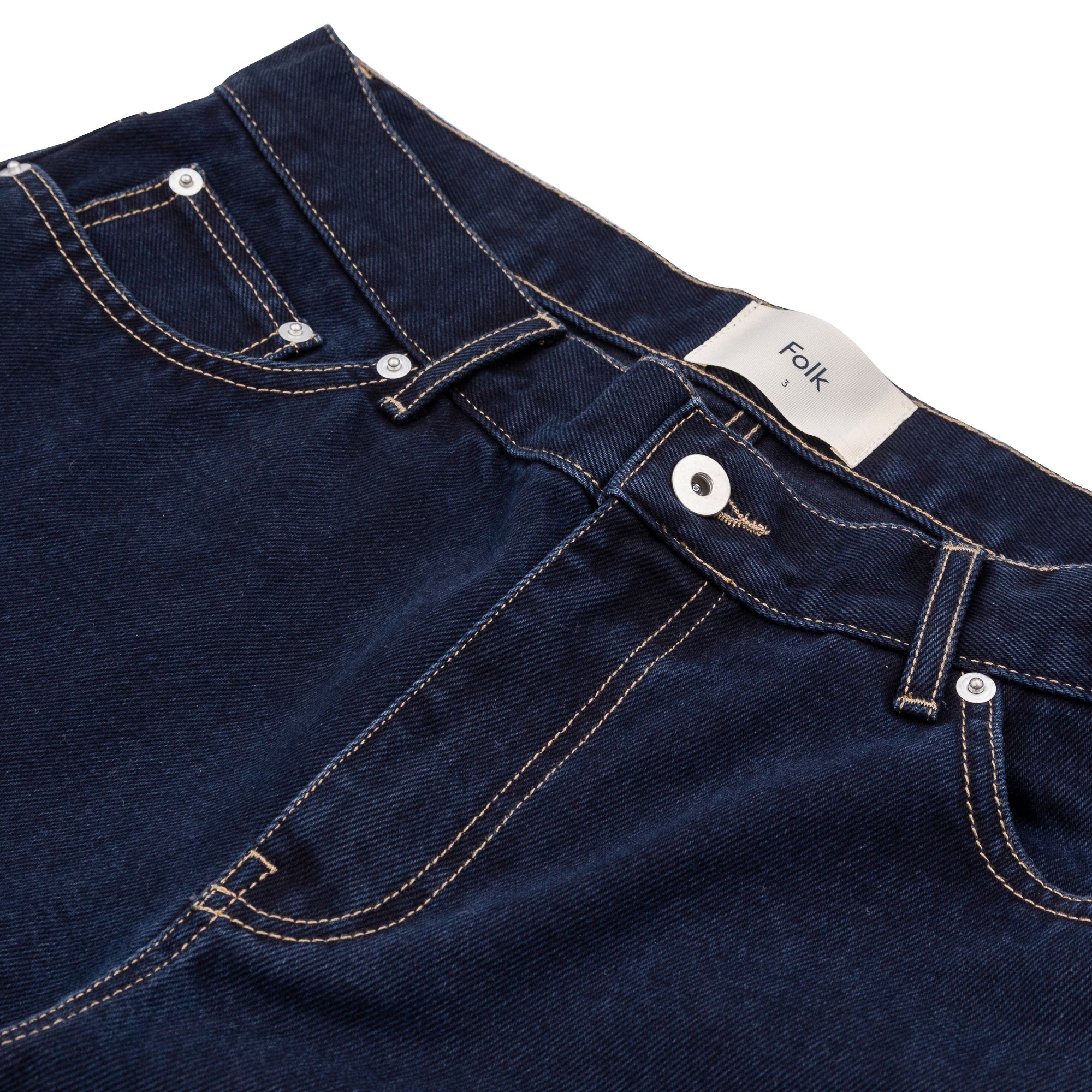 5 Pocket Jeans Denim - Smoked Folk – Navy