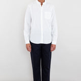 Relaxed Fit Shirt - White Texture