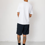 Folk | Folk Relaxed Assembly Short - Black Cotton Linen