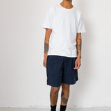 Relaxed Assembly Short - Dark Navy Cotton Linen
