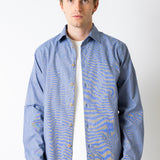 Hemd im Relaxed Fit - Blaues Minikaro