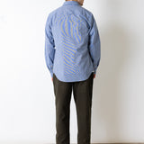 Hemd im Relaxed Fit - Blaues Minikaro