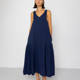 Folk | Folk Sarah Dress - Deep Navy