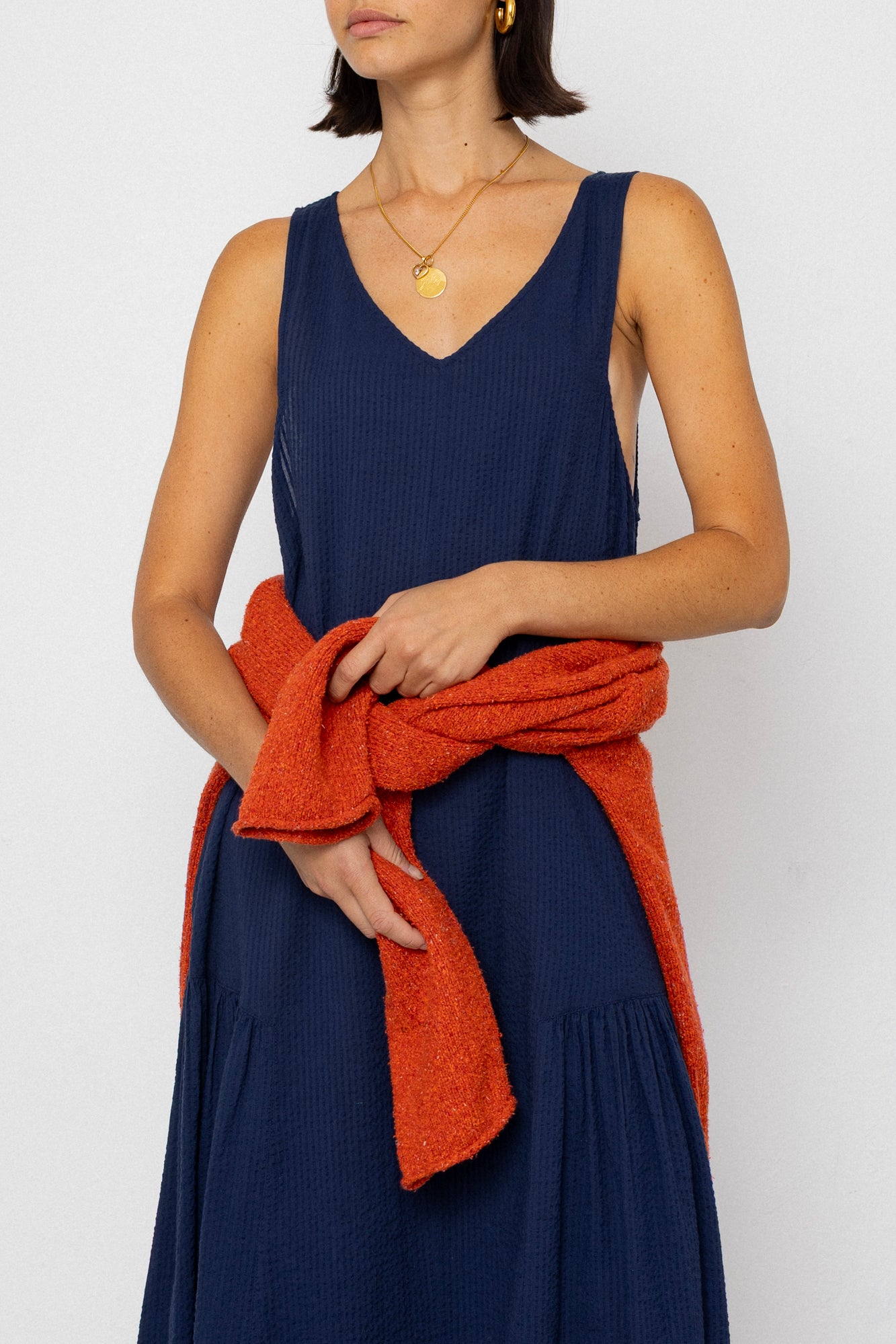 Folk | Folk Sarah Dress - Deep Navy