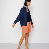 Archive Shirt - Dark Navy Dobby Stripe