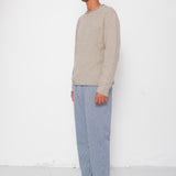 Slouch Crew - Natural Circle