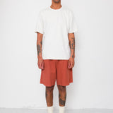 Folk | Folk Slub Embroidered T-Shirt - Off White