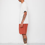 Folk | Folk Slub Embroidered T-Shirt - Off White