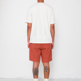 Folk | Folk Slub Embroidered T-Shirt - Off White