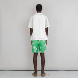 Assembly Short - Green Dot Print