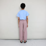 Xenia Telunts - Gathered Cuff Jogger Pant - Pink