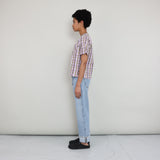 Kowtow - Adrian Top - Pink Tartan