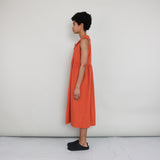 SIDELINE - Nancy Dress - Tomato