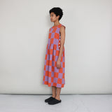 SIDELINE - Tally Dress - Lilac / Tomato