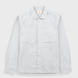 Patch Overshirt - Mineral Blue Hemp Canvas