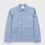 Assembly Jacket - Reverse Ice Blue Twill Denim