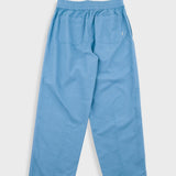Drawcord Baggy Pants - Light Indigo Topstitch