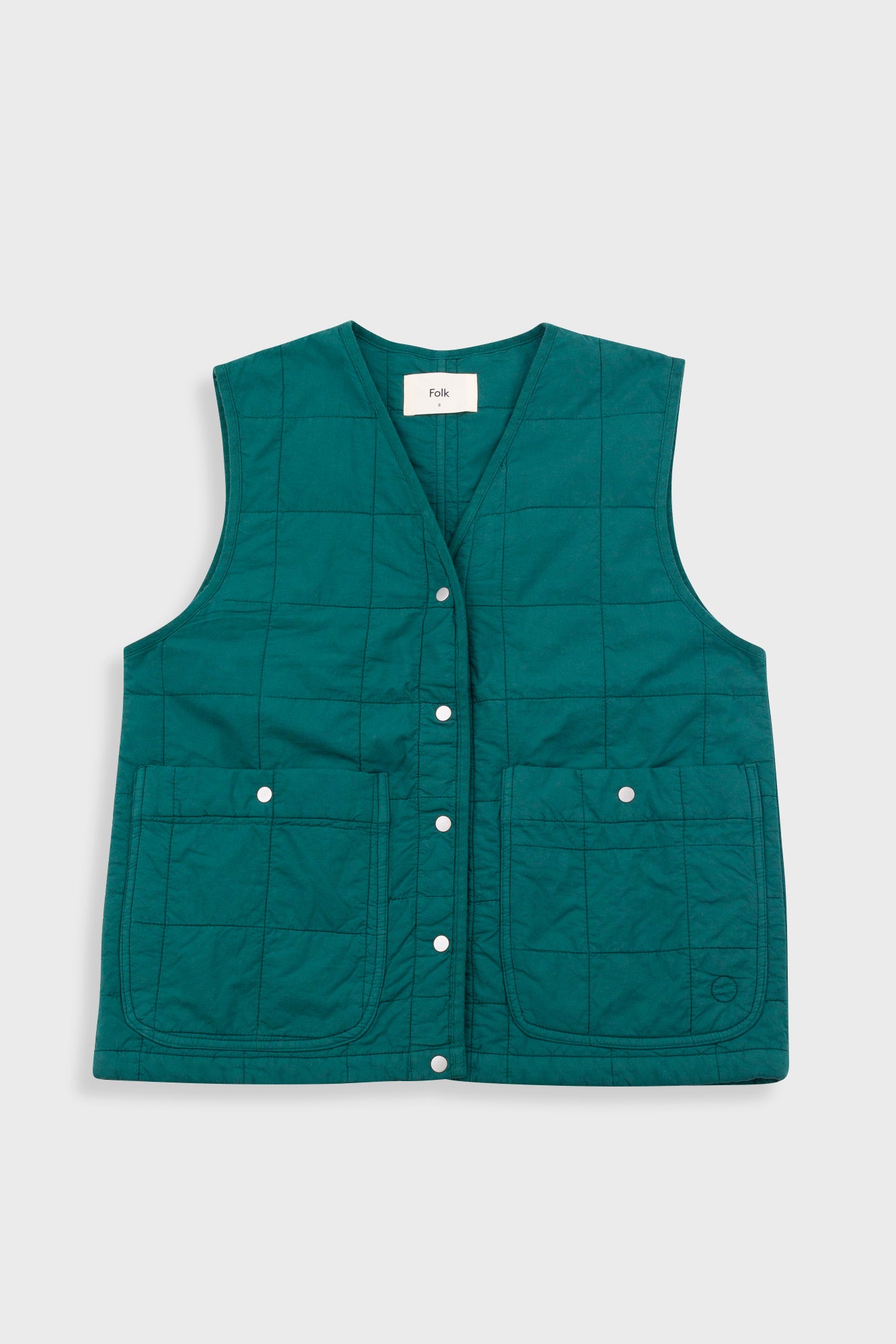 DESIGN - Gilet ras de cou à manches bouffantes - Pistache DESIGN - Gilet ras de cou à manches bouffantes - Pistache