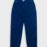 Barrel Trousers - Indigo Twill