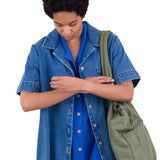 Shirt Dress - Heavy Bleach Denim