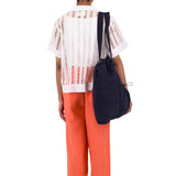 Drawcord Baggy Pants - Coral