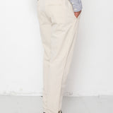 Cotton Linen Trouser - Natural Linen Canvas
