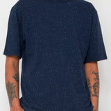 Relaxed Assembly T-Shirt - Navy Nep