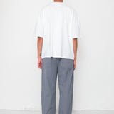 Oversized T-Shirt - White Slub