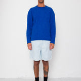 Slouch Crew - Bright Blue