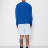 Slouch Crew - Bright Blue