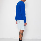 Slouch Crew - Bright Blue