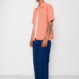 Gabe Shirt - Red Oxide Textured Check