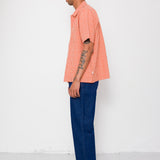 Gabe Shirt - Red Oxide Textured Check