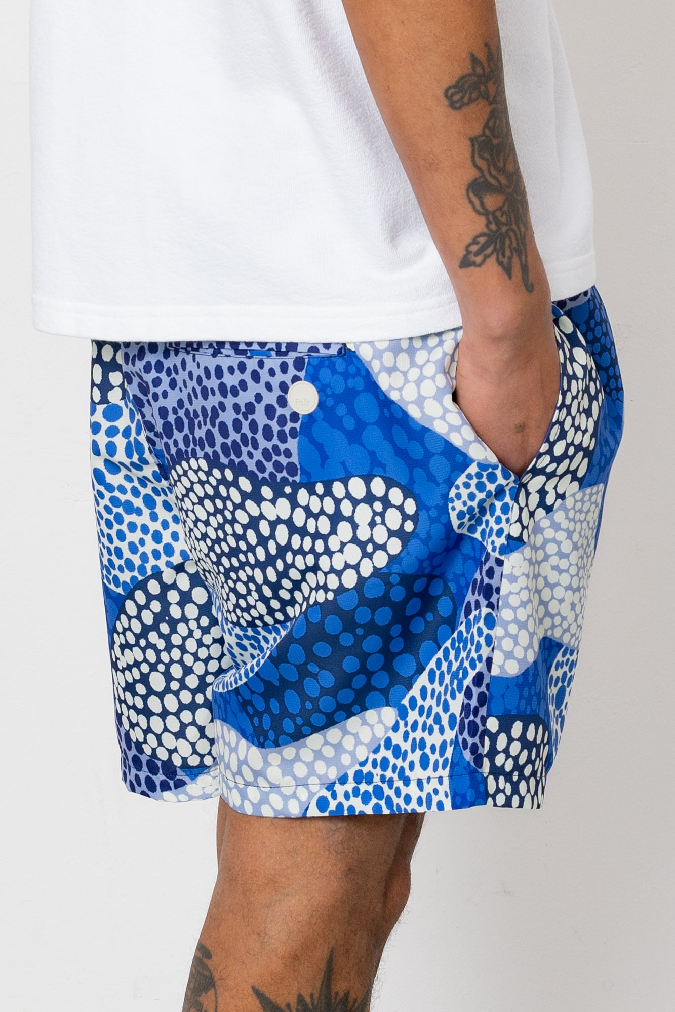 Folk | Folk Swimshort - Dot Print Mono