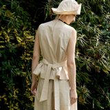 Cawley | Dry Oilskin Sunhat - Natural