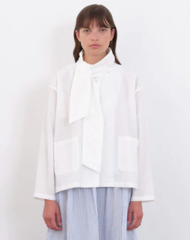 Cawley | Dorothy Shirt - White