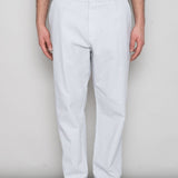 Cotton Linen Trouser Fixed - Mist Blue