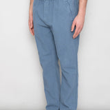 Cotton Linen Trouser Drawcord - Woad