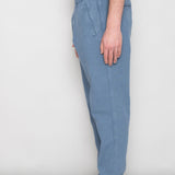 Cotton Linen Trouser Drawcord - Woad