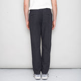 Cotton Linen Trouser Drawcord - Soft Black
