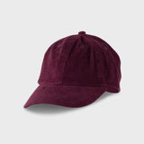 Cordouroy Cap - Dark Cherry