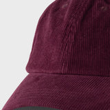Cordouroy Cap - Dark Cherry