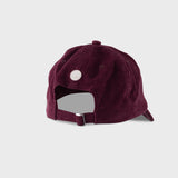 Cordouroy Cap - Dark Cherry